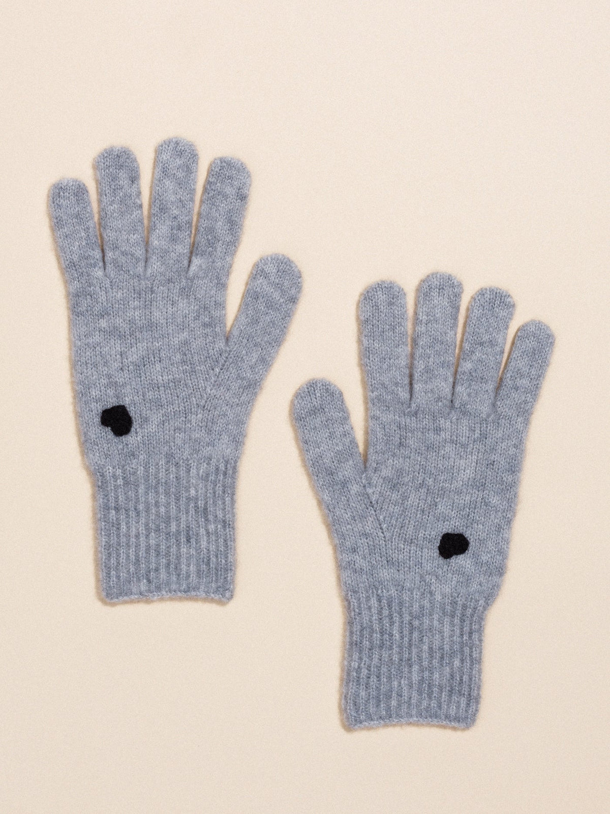 Cashmere Heart Gloves Mist