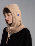 Cashmere Hoodie Balaclava Fawn