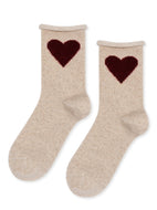 Love Cashmere Socks beige O/S