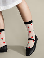Tomatoes Sheer Socks O/S