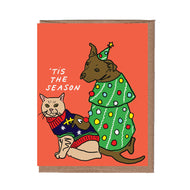 Pet Ugly Sweater Holiday Card