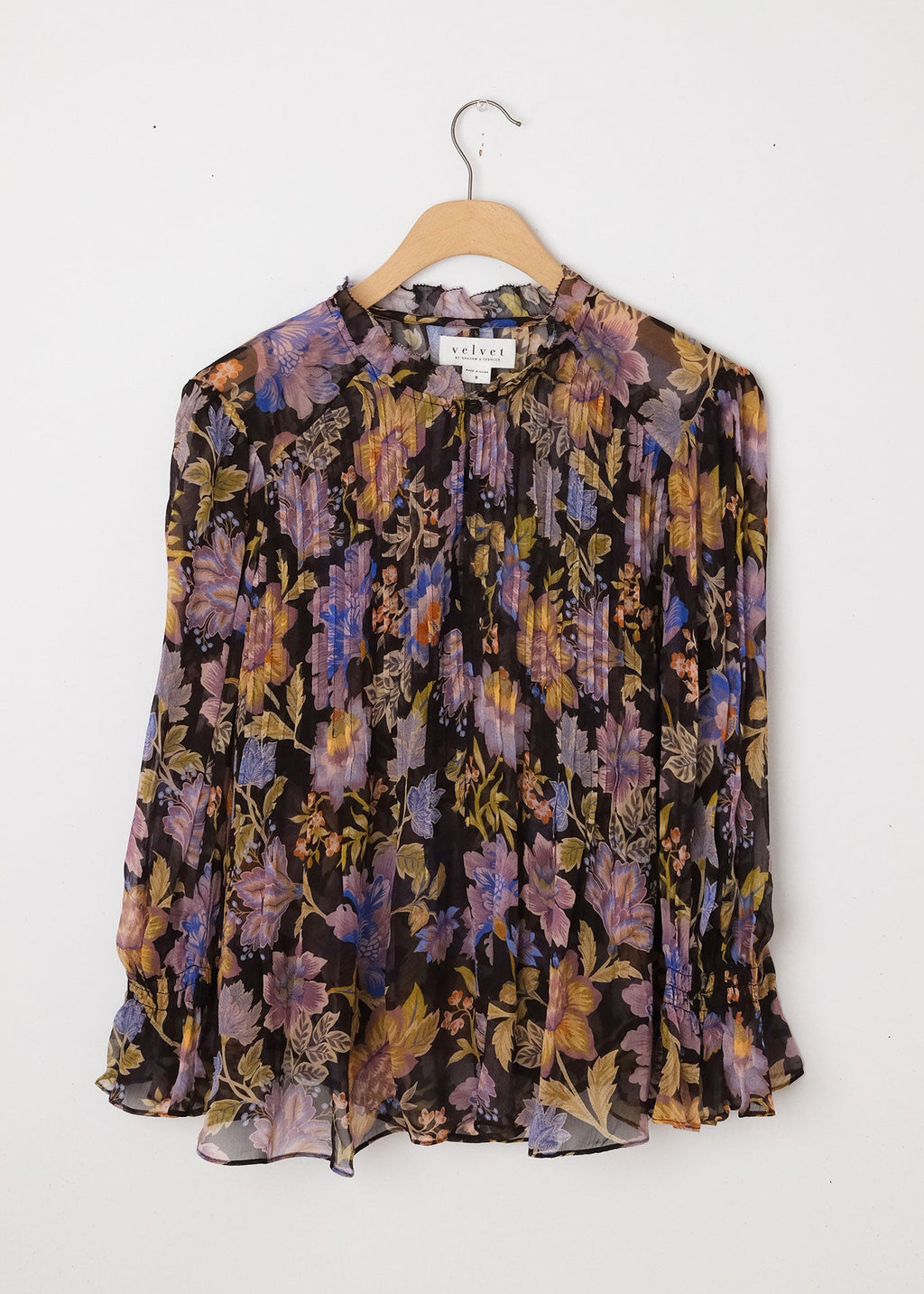 Hope Top Saffron Floral