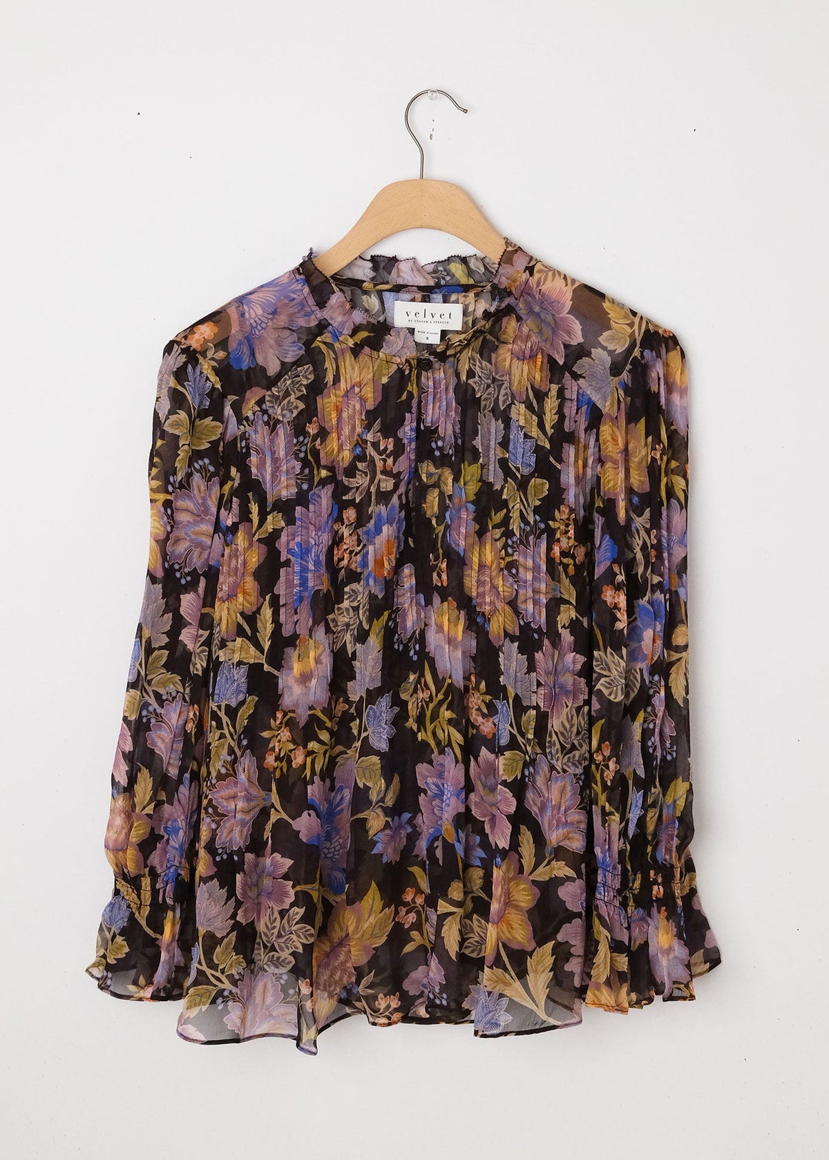 Hope Top Saffron Floral