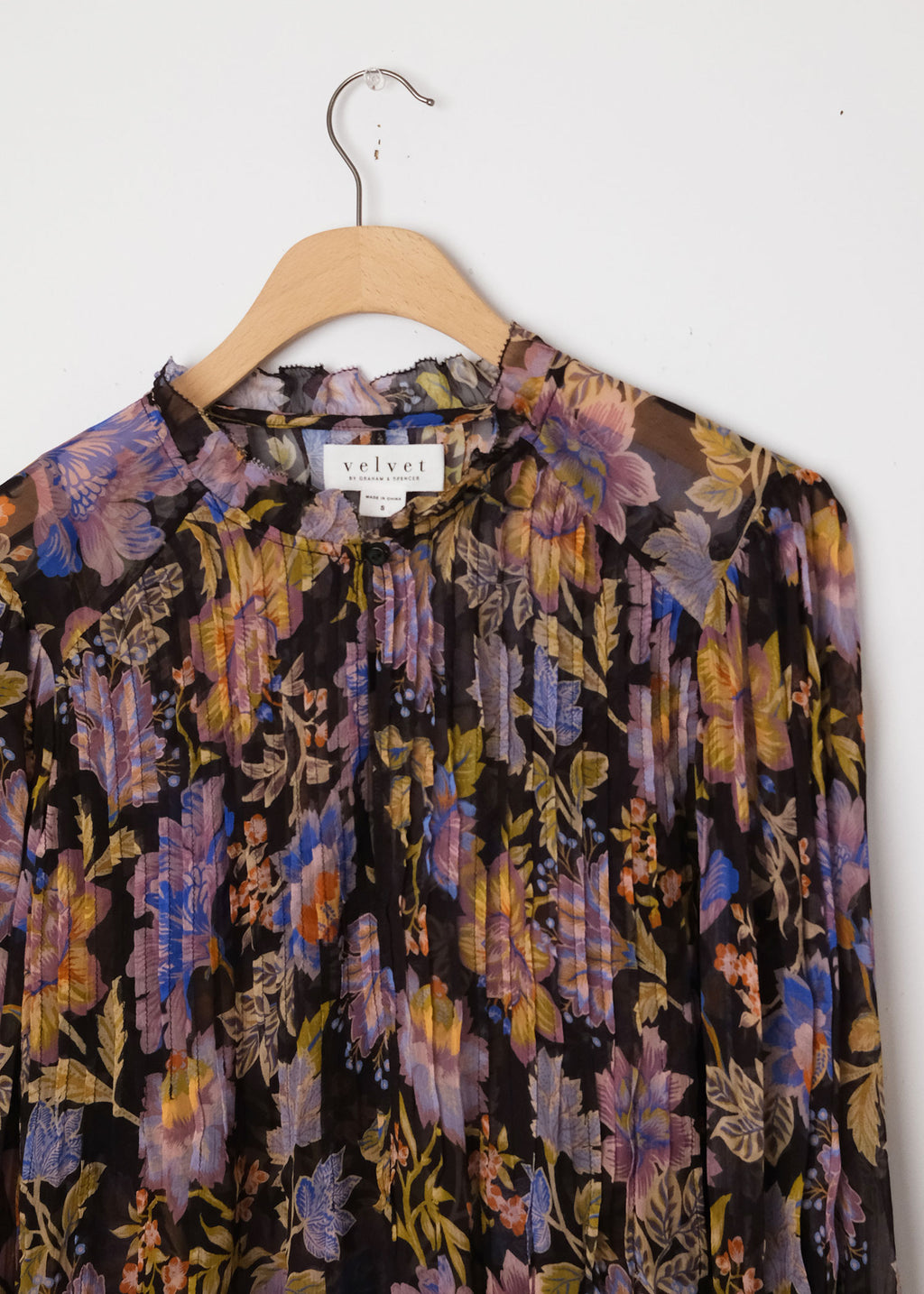 Hope Top Saffron Floral