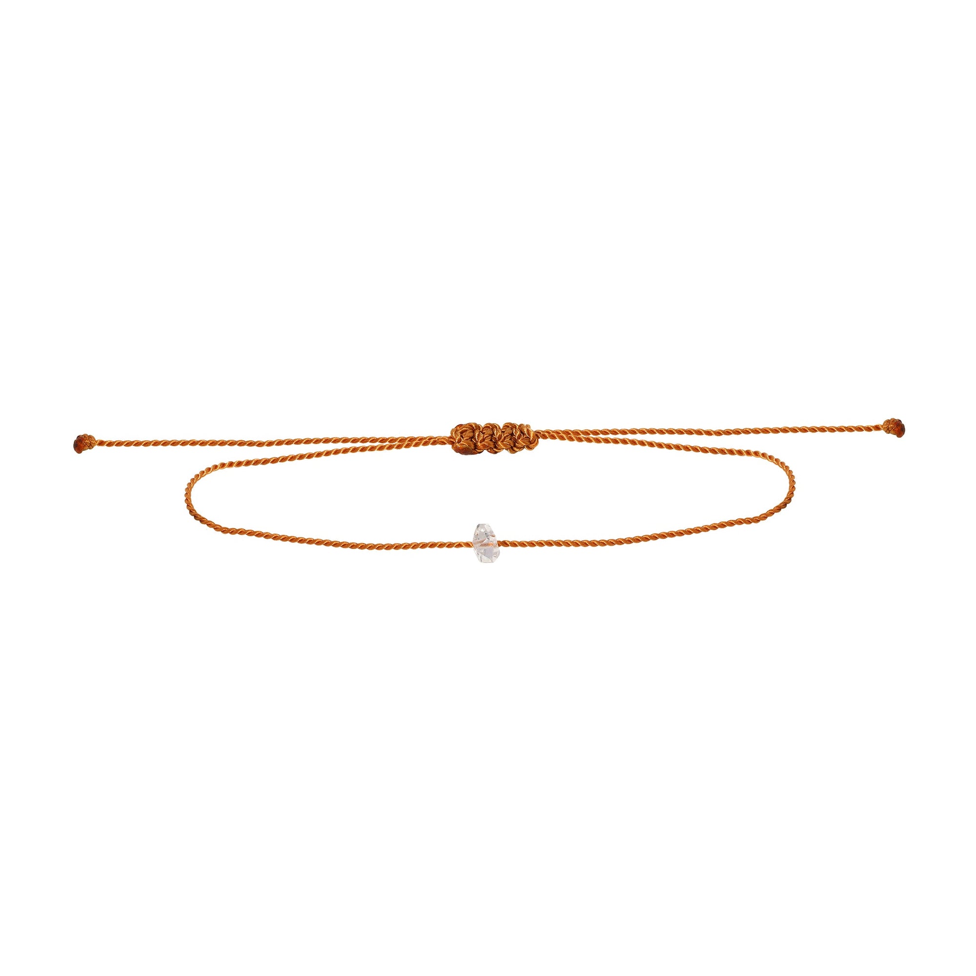 Herkimer Cord Bracelet