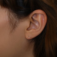 Together Forever Earrings Pair