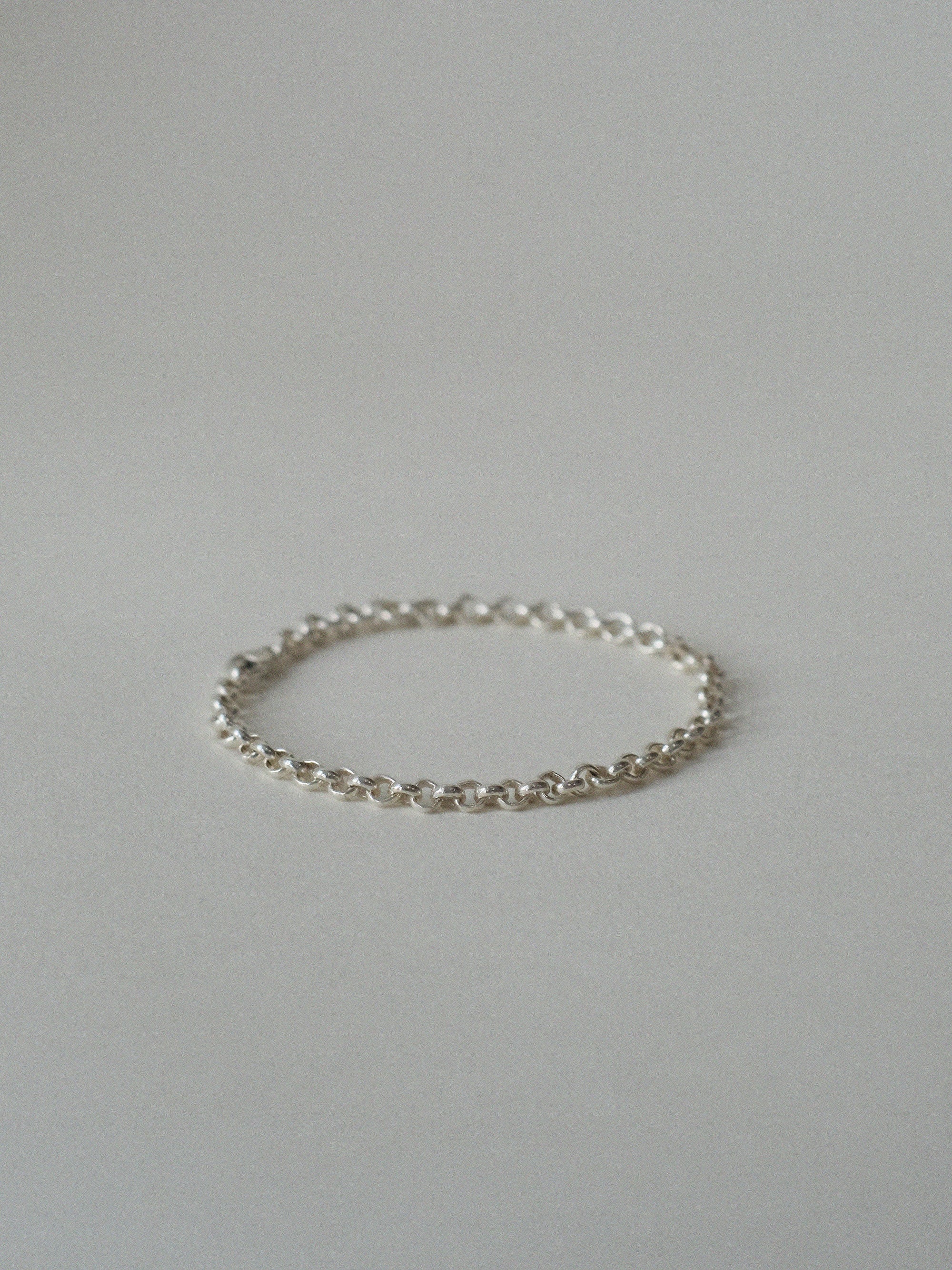 Silver Uncle Chain Bracelet