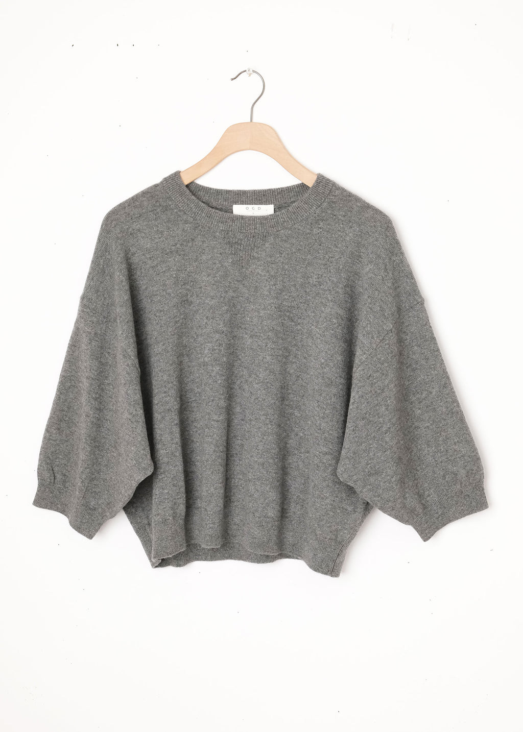 Indira Cashmere Top Ash