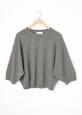 Indira Cashmere Top Ash