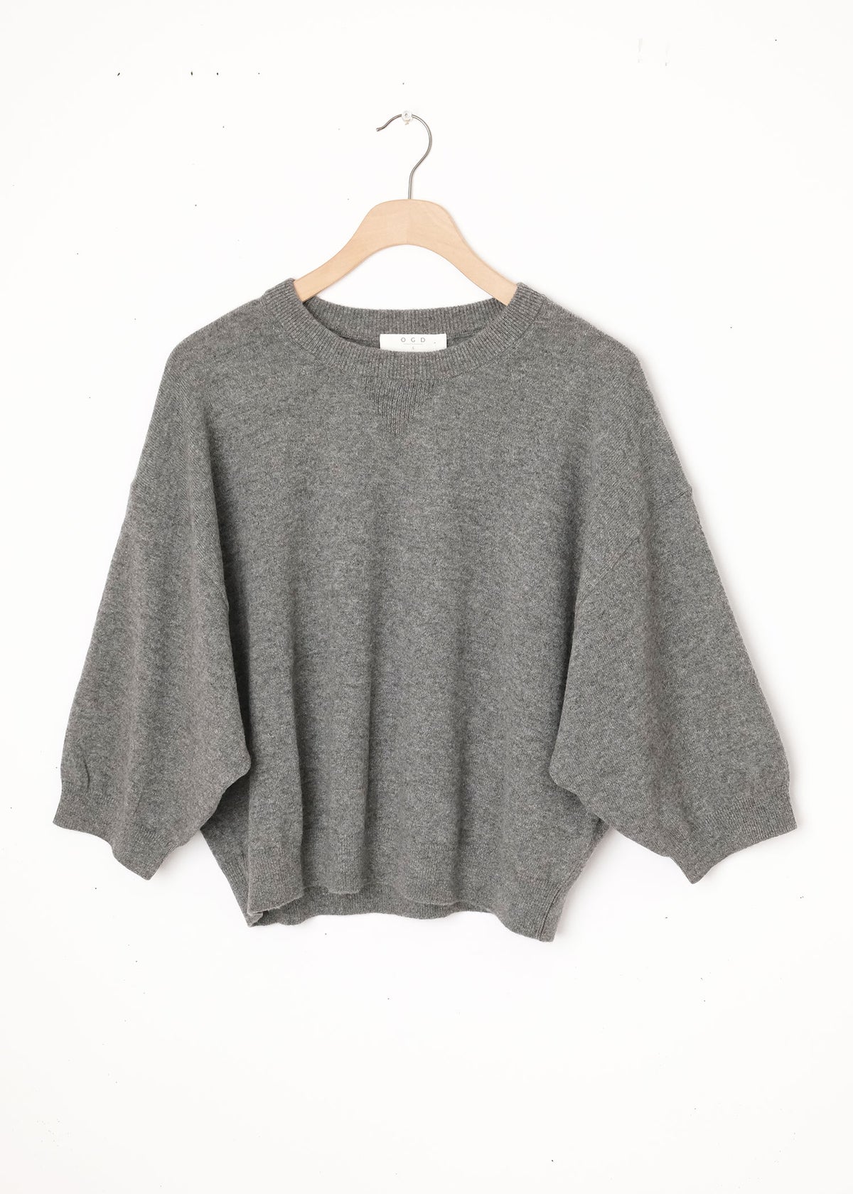 Indira Cashmere Top Ash
