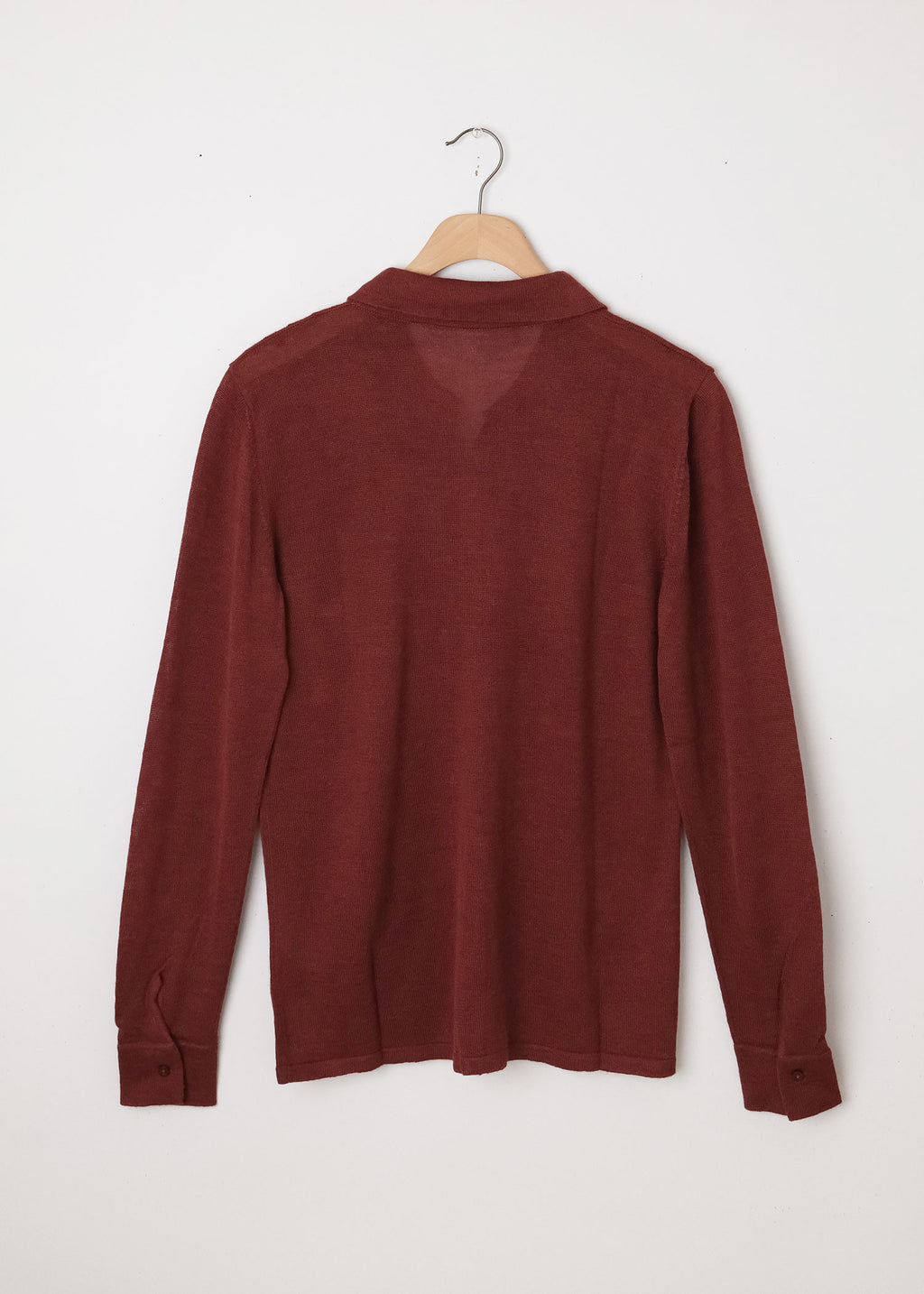Ivy Baby Alpaca Shirt Russet Brown