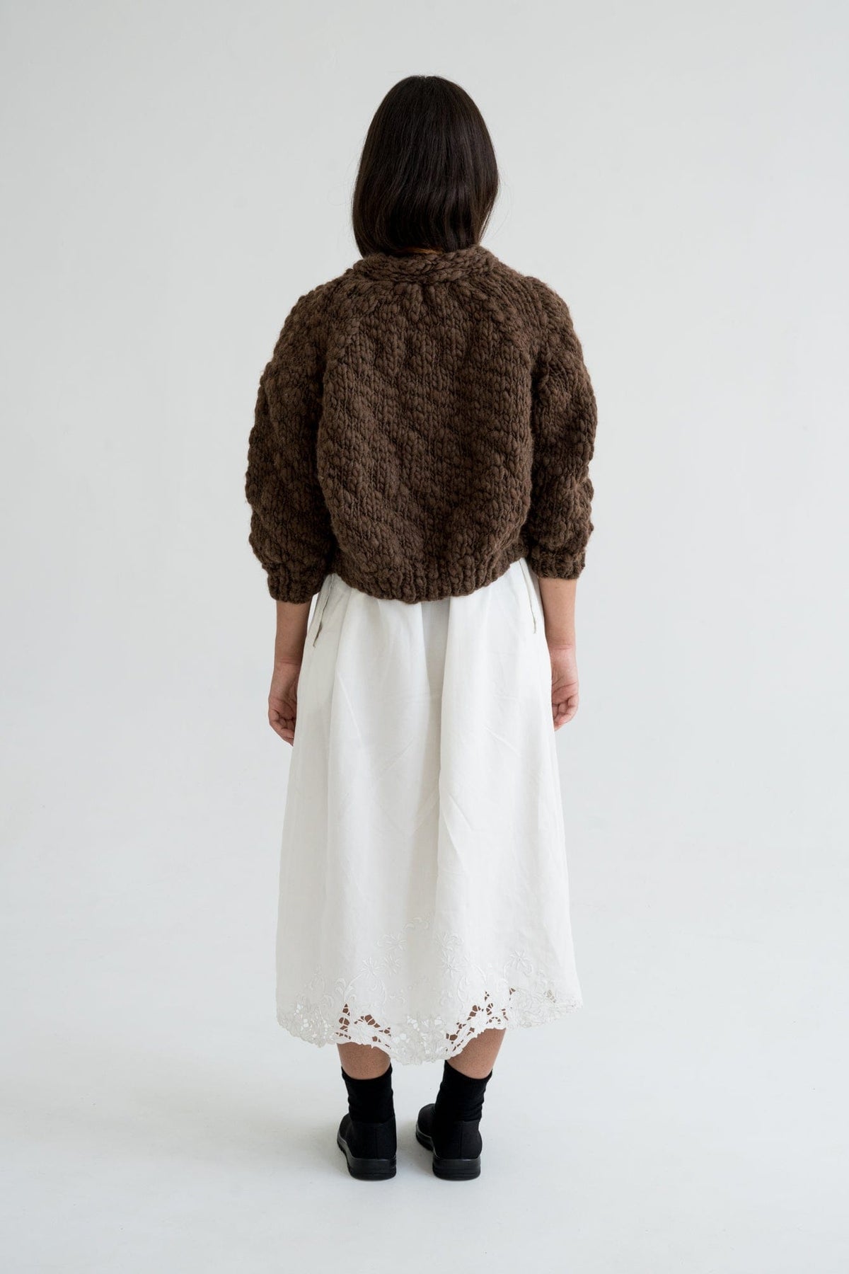 Wool Cardigan Jacaranda Earth