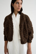 Wool Cardigan Jacaranda Earth