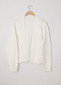 Jack Distressed Cardigan White