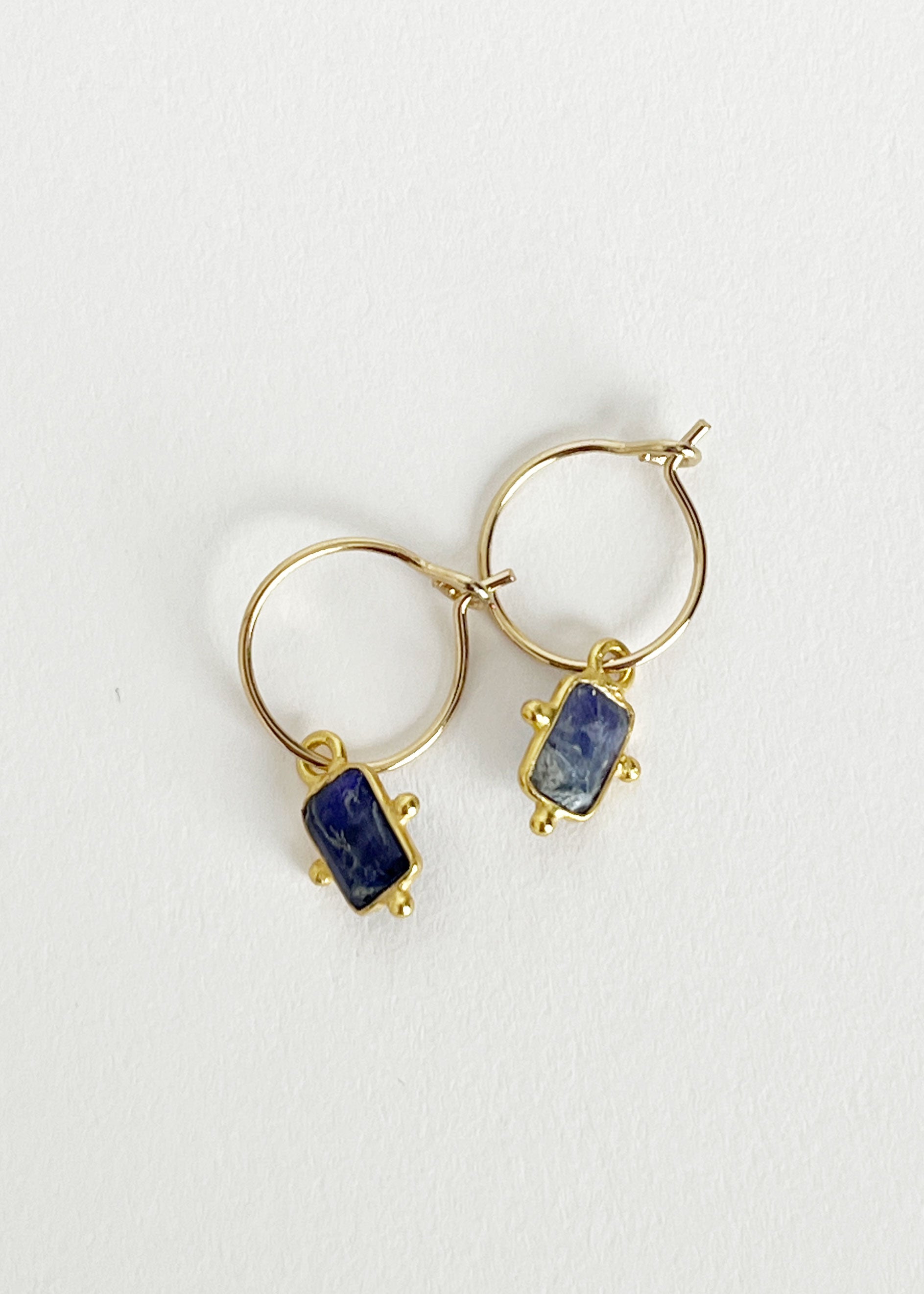 Mini Jaipur Hoops - Lapis Lazuli