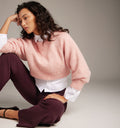 Alka Short Sweater Rose
