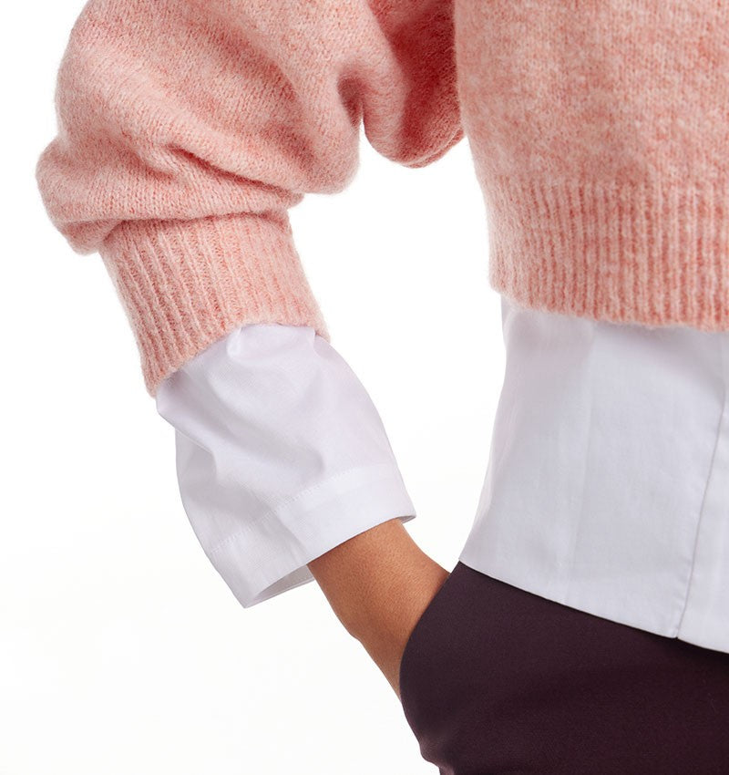 Alka Short Sweater Rose