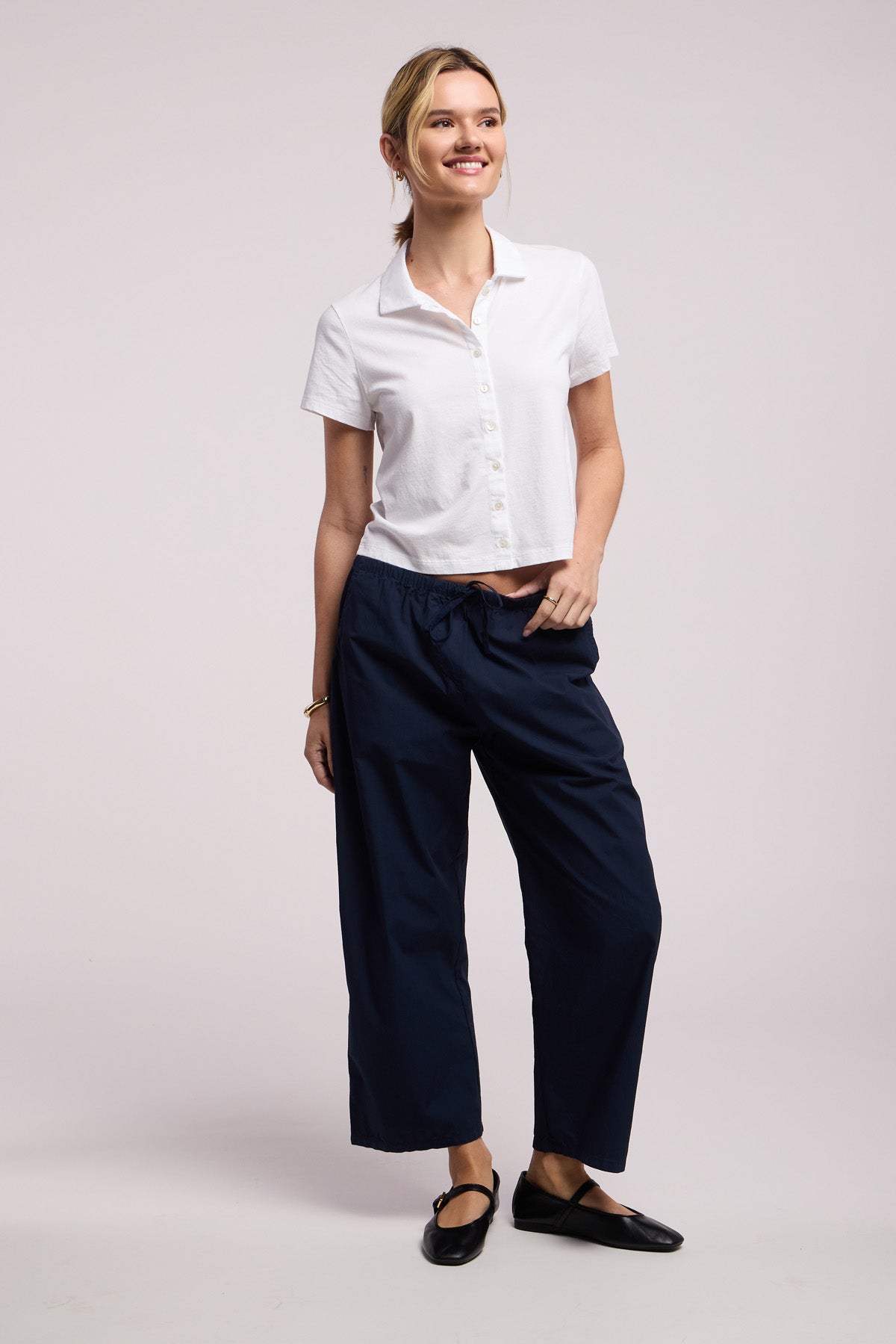 Arlene Top White