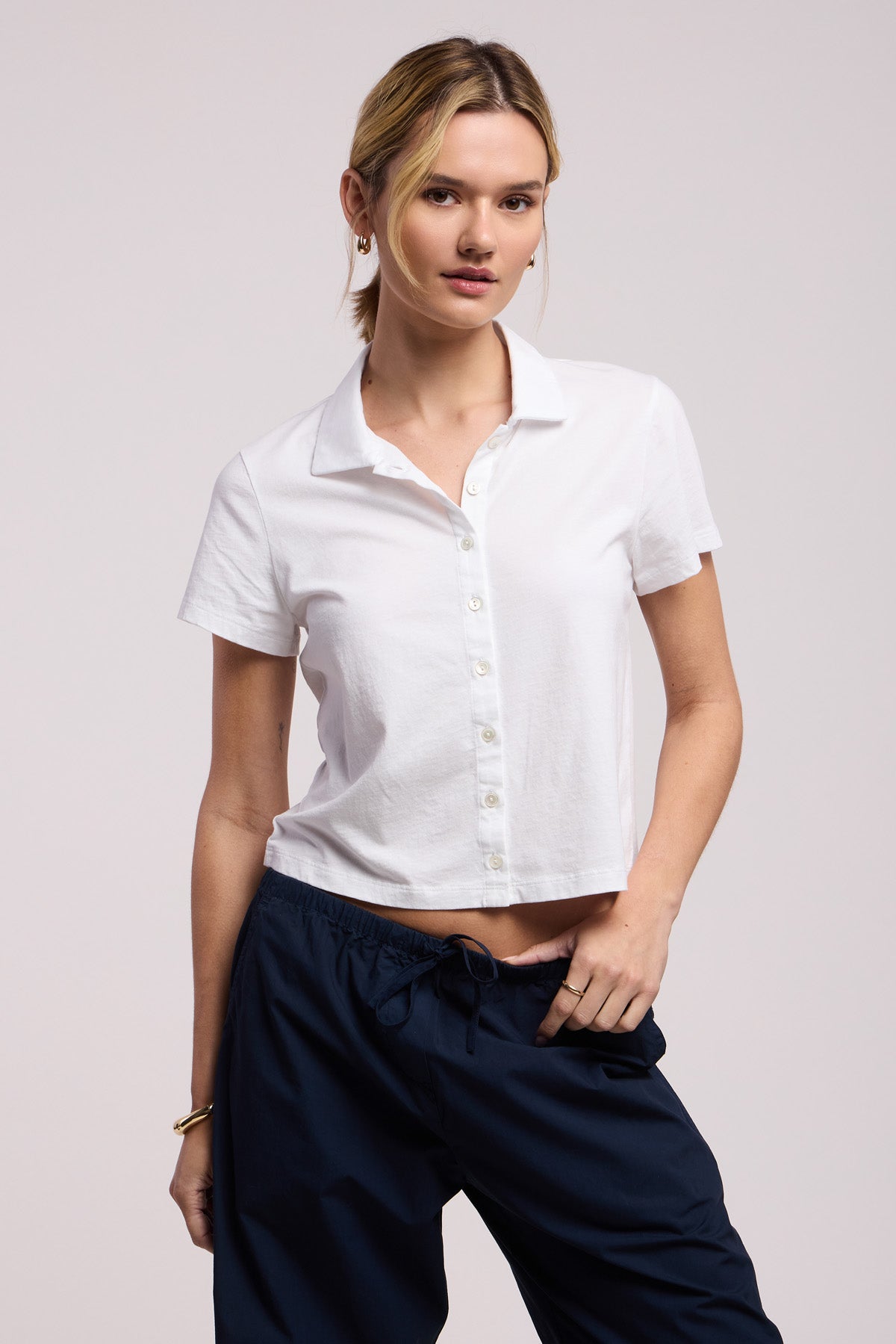Arlene Top White