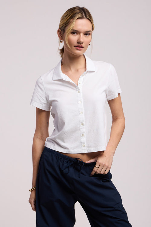 Arlene Top White