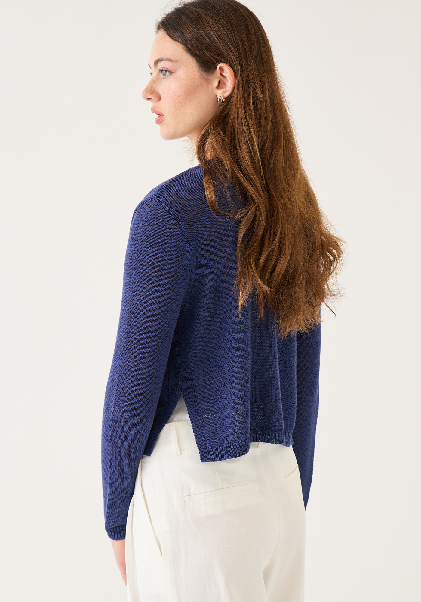 Josie Cardigan Indigo
