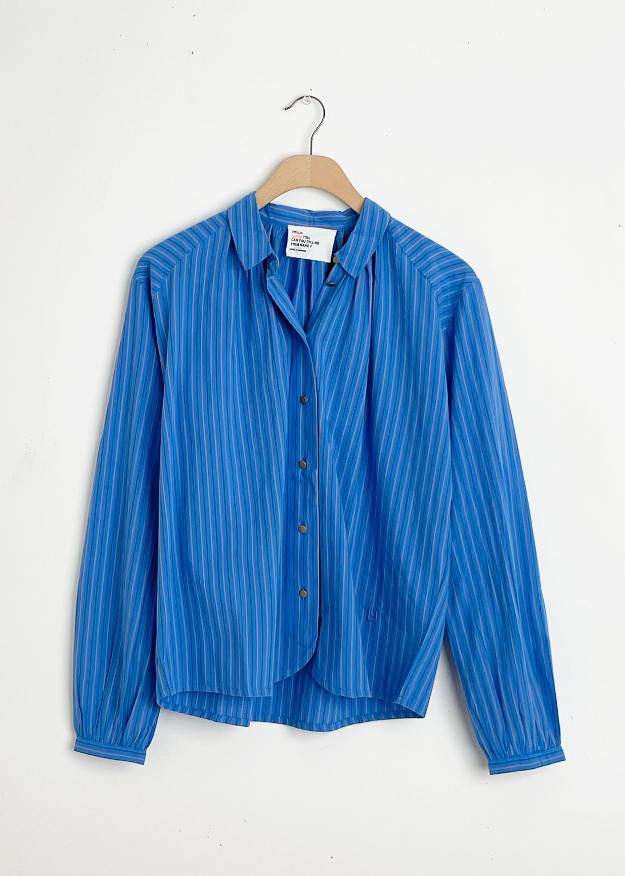 Cob Blue Striped shirt