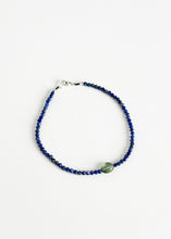 Load image into Gallery viewer, Lapis &amp; Green Apatite Bead Bracelet
