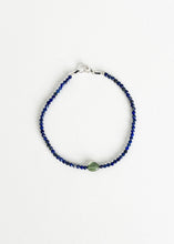 Load image into Gallery viewer, Lapis &amp; Green Apatite Bead Bracelet
