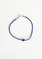 Lapis & Sapphire Bead Bracelet