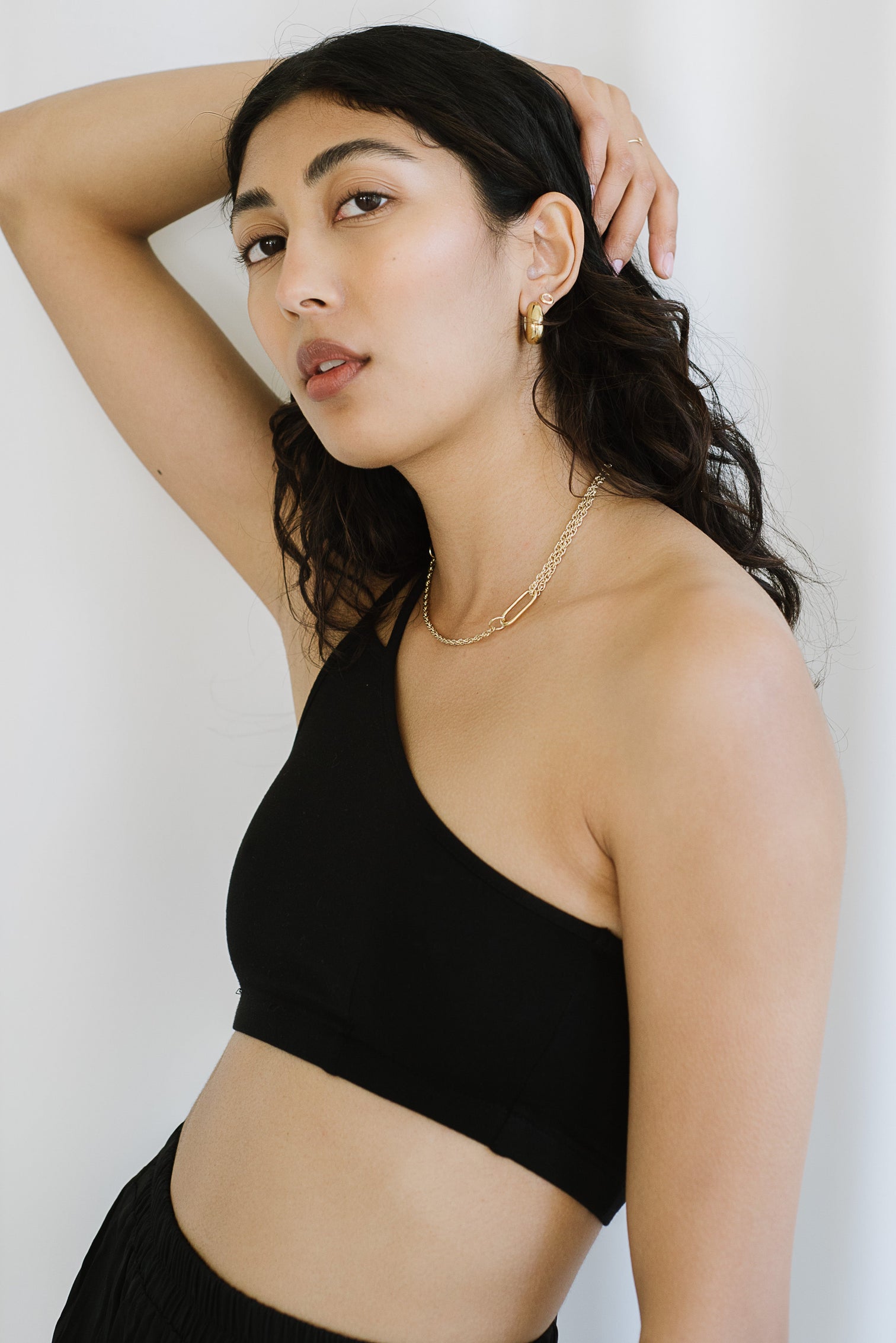 Hazel Hoops Gold