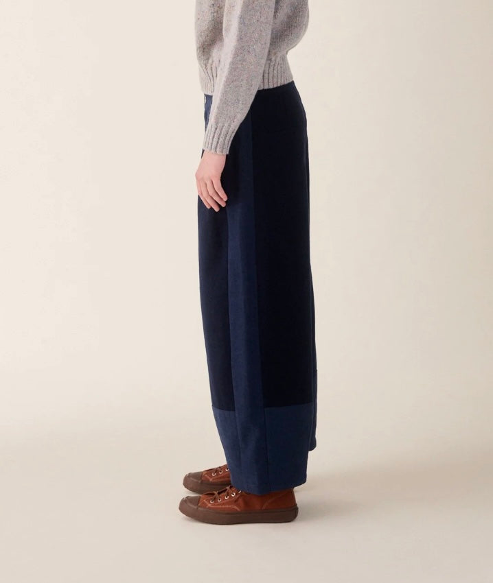 Leila Trousers Indigo Mix