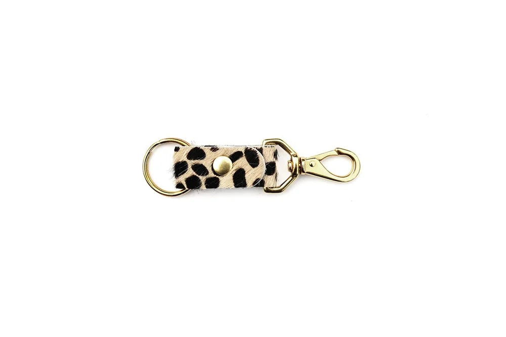 Cowhide Keychain