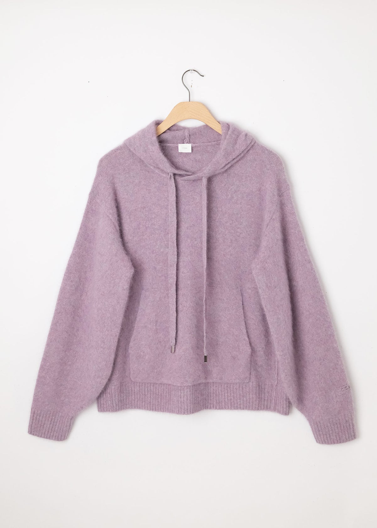 Wool Hoodie Lilac