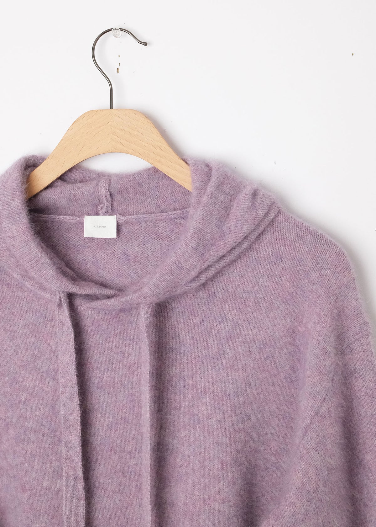 Wool Hoodie Lilac