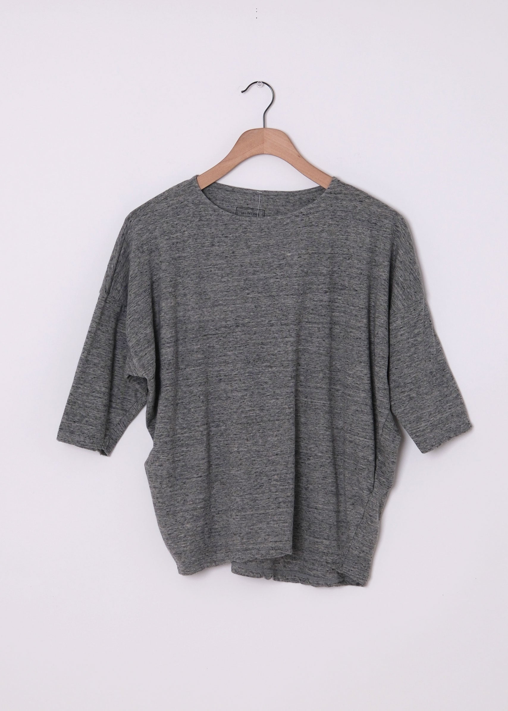 Cotton Linen Jersey T-Shirt