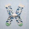 Toile De Jouy Countryside Socks