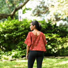 Load image into Gallery viewer, Relaxed Fit Blouse - Red Radha
