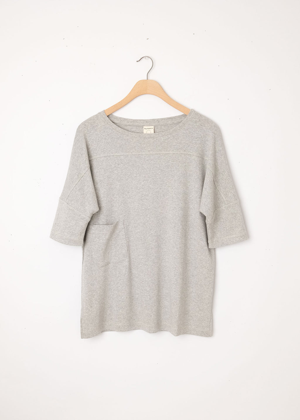 Shirt Loose Pocket Dawn Grey