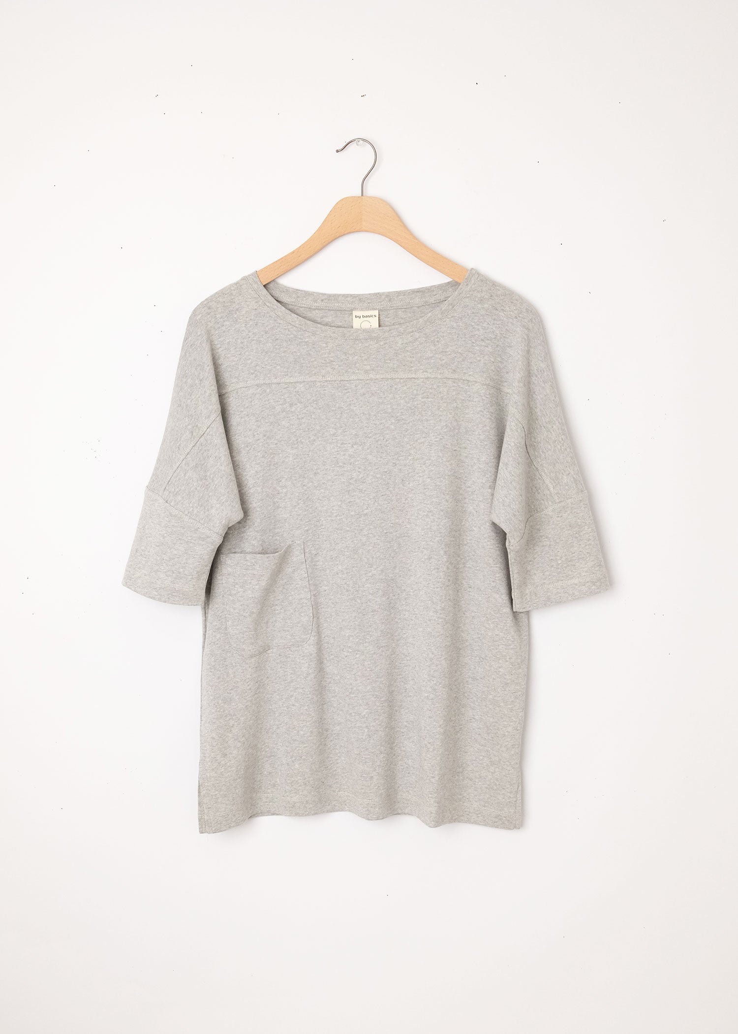 Shirt Loose Pocket Dawn Grey