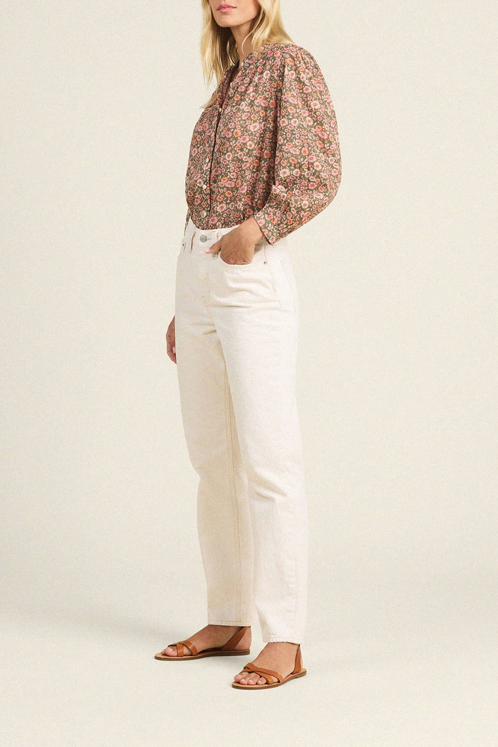 Clara Blouse - Marigold Mistral