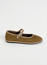 Load image into Gallery viewer, Mary Jane Suede Flat
