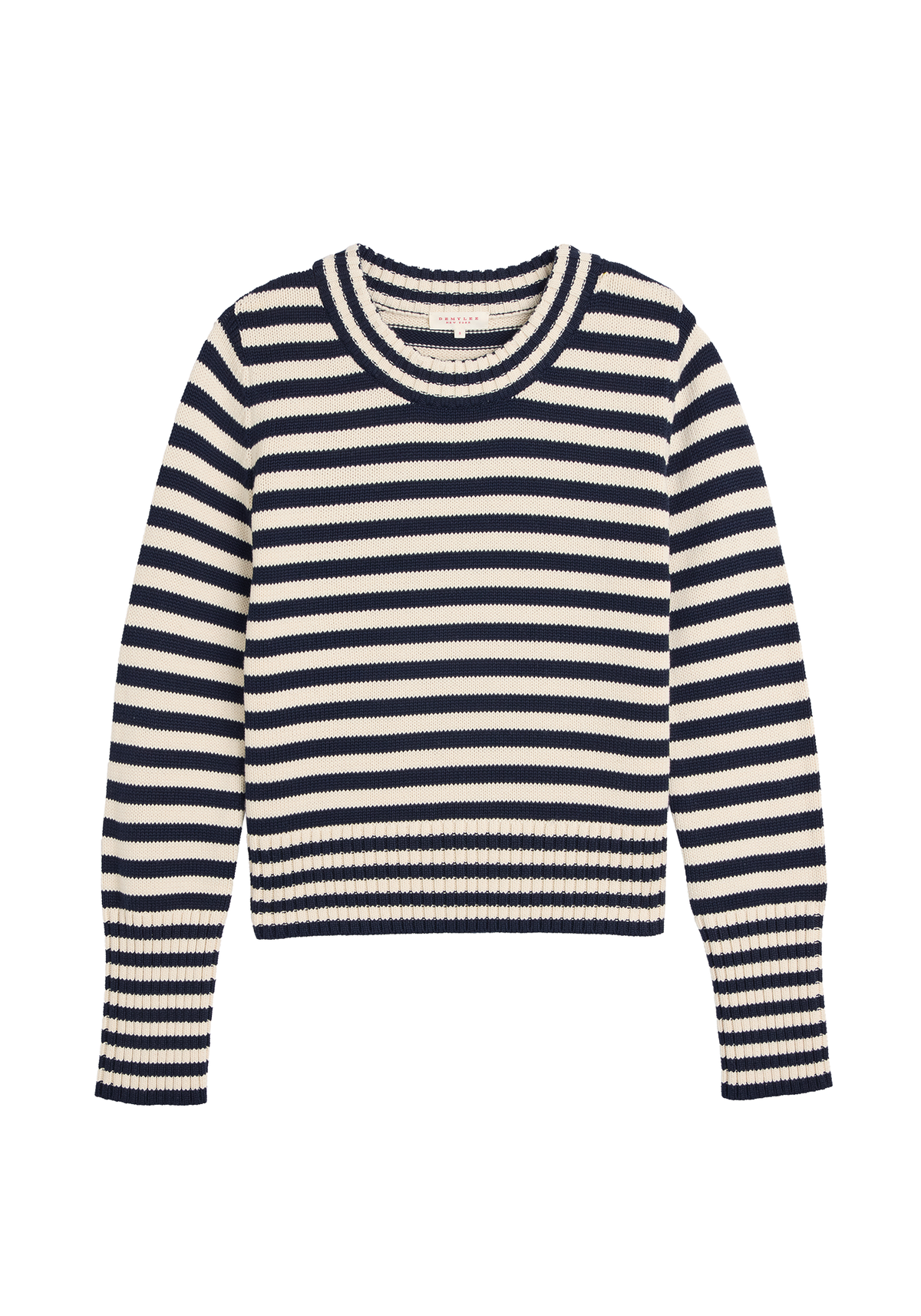 Micha Stripe Cotton Sweater