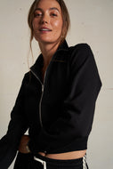Milana Track Jacket - True Black