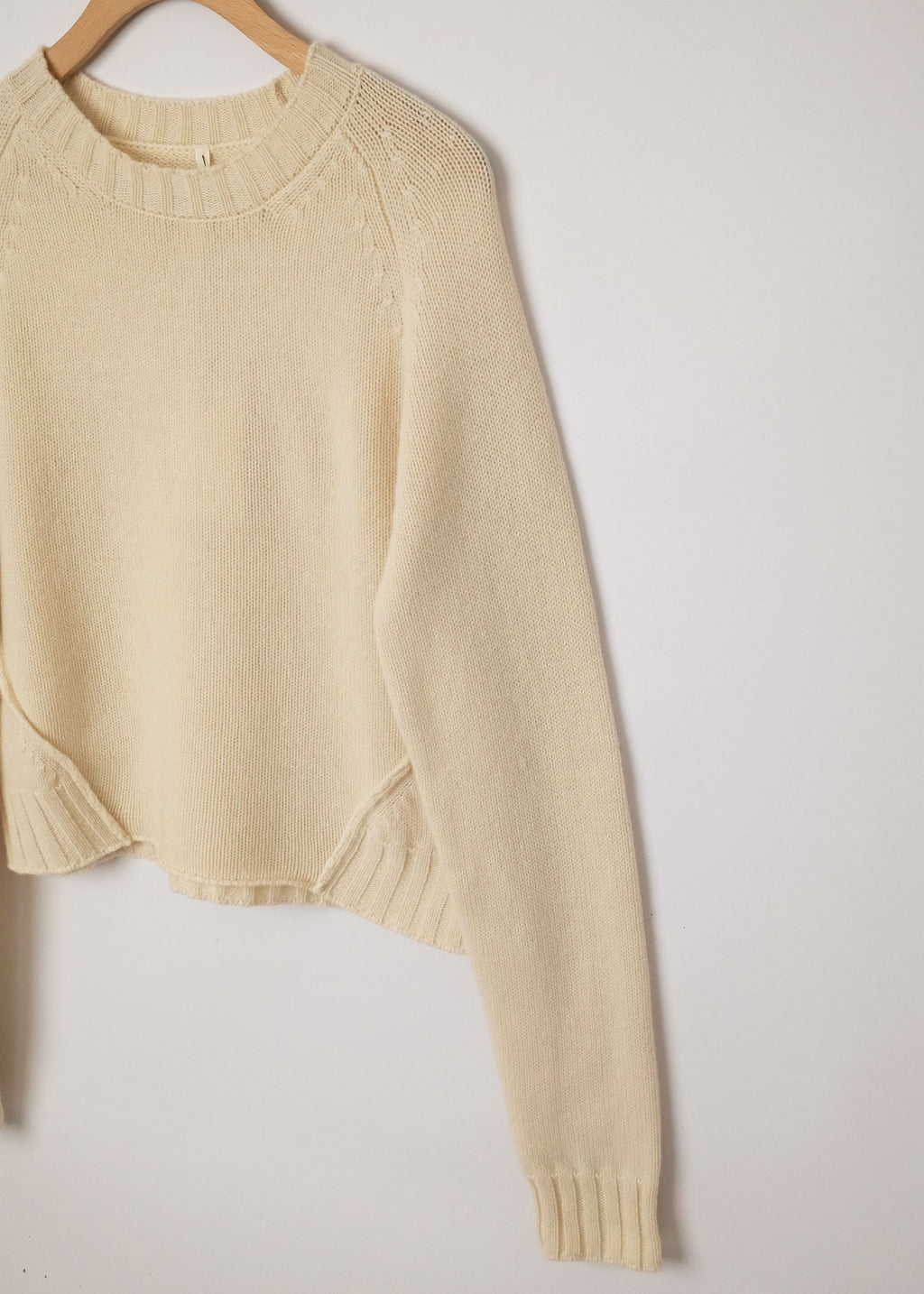Short Pullover Natural