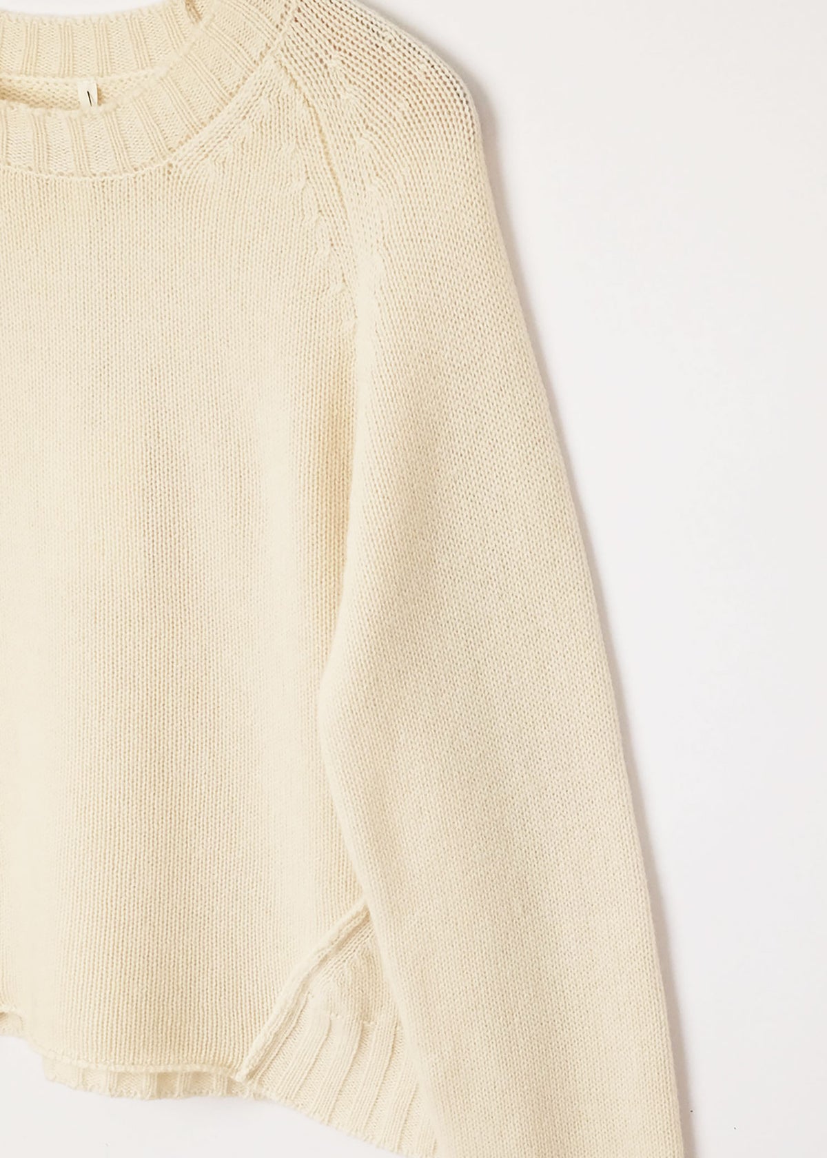 Cashmere Pullover Natural