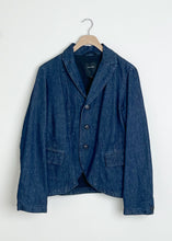 Load image into Gallery viewer, Natural Denim Tailored Jacket - Indigo
