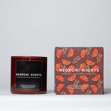 Load image into Gallery viewer, Negroni Nights 10oz Soy Wax Candle
