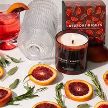 Load image into Gallery viewer, Negroni Nights 10oz Soy Wax Candle
