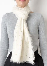 Load image into Gallery viewer, Snow Cashmere Scarf
