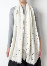 Load image into Gallery viewer, Snow Cashmere Scarf
